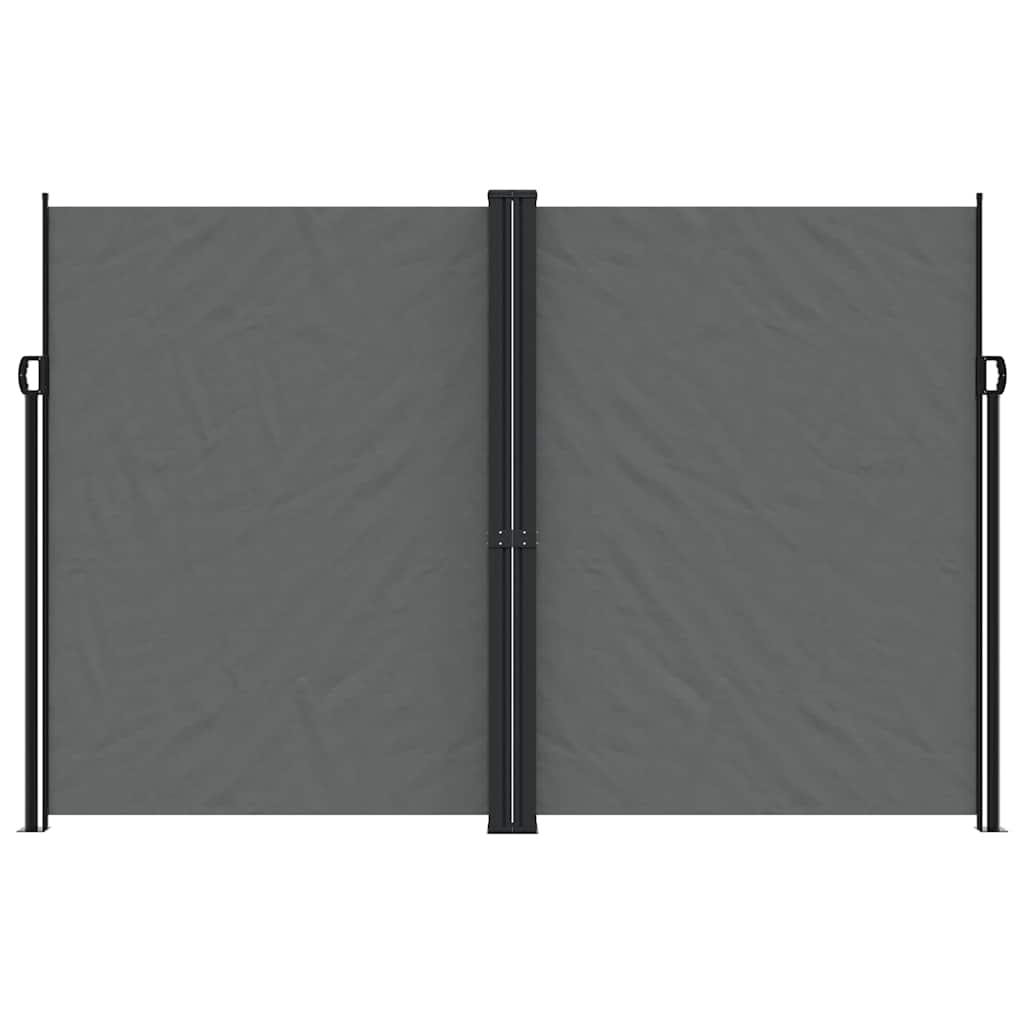 Vidaxx udtrækbar vindskærm 220x1000 cm antracit