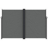 Vidaxx udtrækbar vindskærm 220x1000 cm antracit