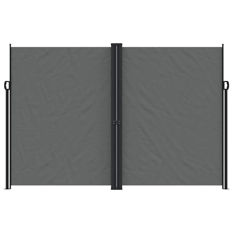 Vidaxx udtrækbar vindskærm 220x1000 cm antracit