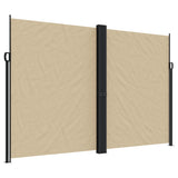 Vidaxx udtrækbar vindskærm 220x1000 cm beige