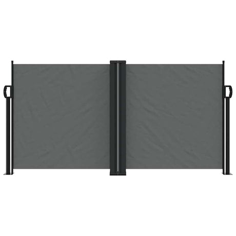 Vidaxx udtrækbar vindskærm 120x1200 cm antracit