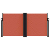 Vidaxx udtrækbar vindskærm 120x1200 cm terracotta farvet