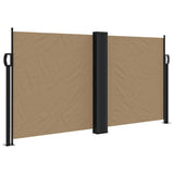 Vidaxx udtrækbar vindskærm 120x1200 cm taupe