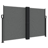 Vidaxx udtrækbar vindskærm 140x1200 cm antracit