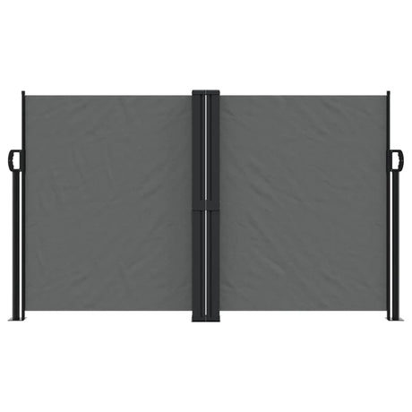 Vidaxx udtrækbar vindskærm 140x1200 cm antracit