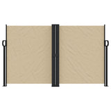 Vidaxx udtrækbar vindskærm 140x1200 cm beige