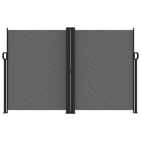 Vidaxx udtrækbar vindskærm 160x1200 cm antracit