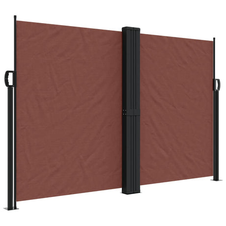 Vidaxx udtrækbar vindskærm 160x1200 cm brun