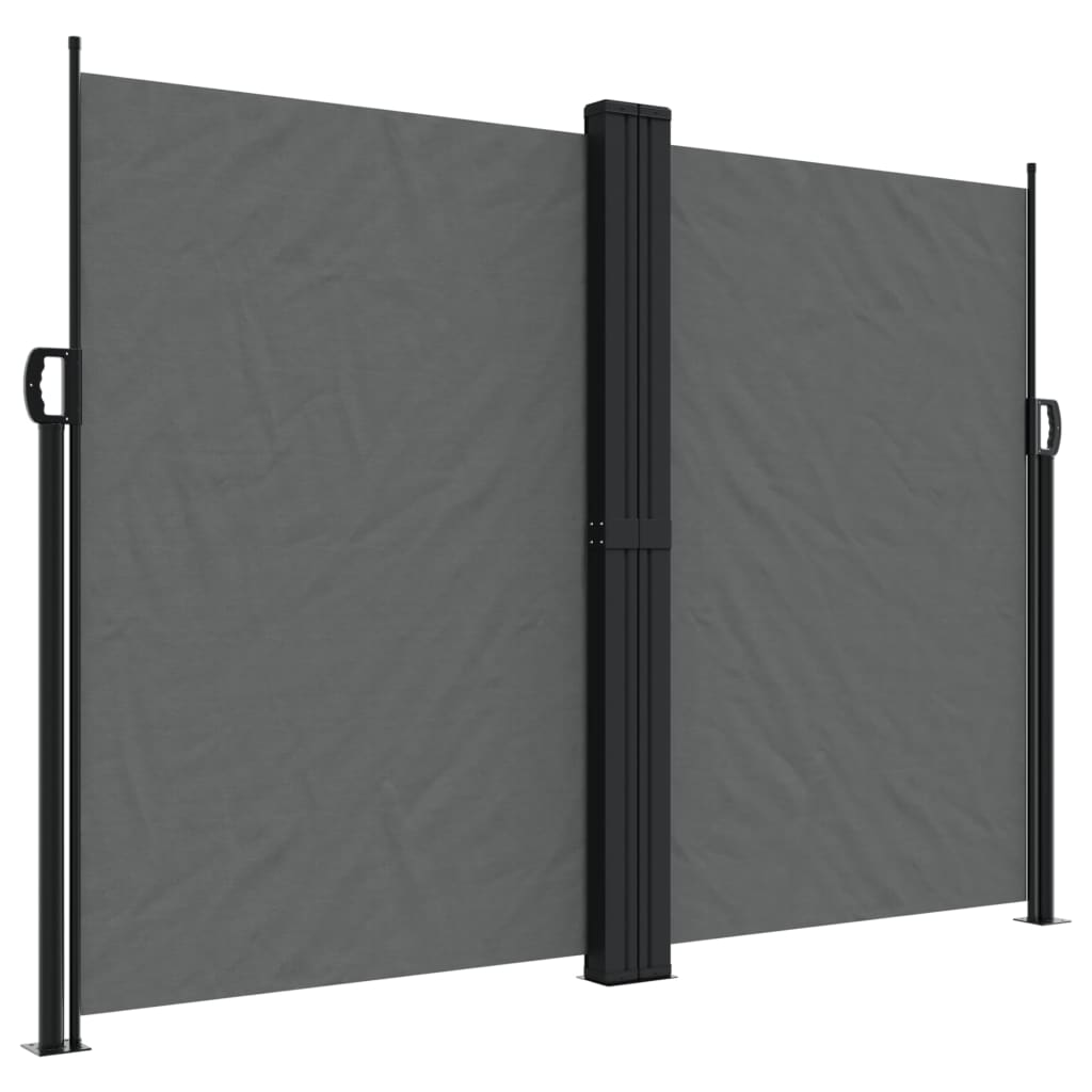 Vidaxx udtrækbar haveskærm 180x1200 cm antracit