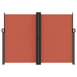 Vidaxx udtrækbar vindskærm 180x1200 cm terracotta farvet