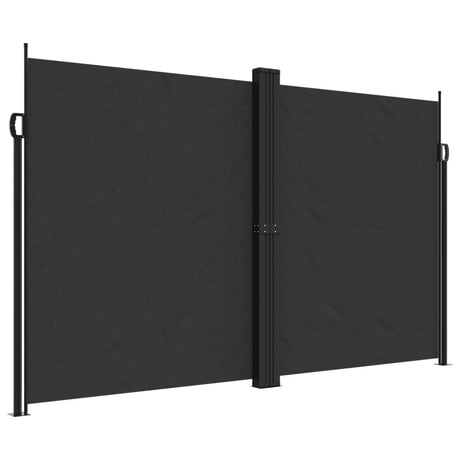 Vidaxx udtrækbar haveskærm 200x1200 cm sort