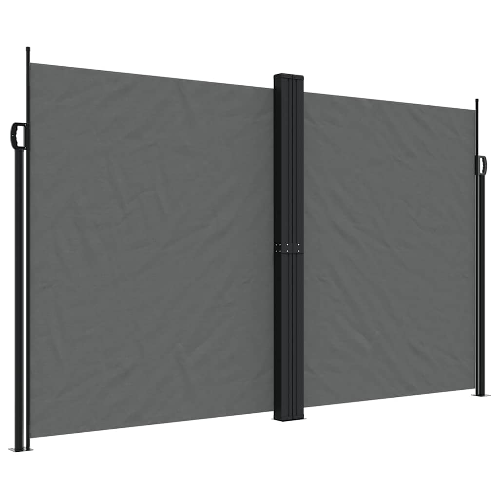 Vidaxx udtrækbar haveskærm 200x1200 cm antracit