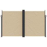 Vidaxx udtrækbar vindskærm 200x1200 cm beige