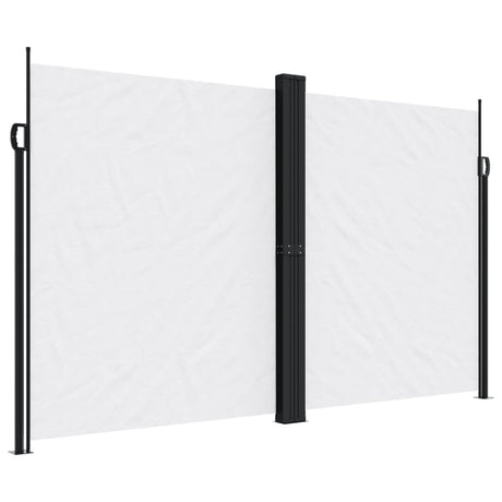 Vidaxx udtrækbar vindskærm 200x1200 cm hvid