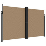 Vidaxx udtrækbar vindskærm 200x1200 cm taupe