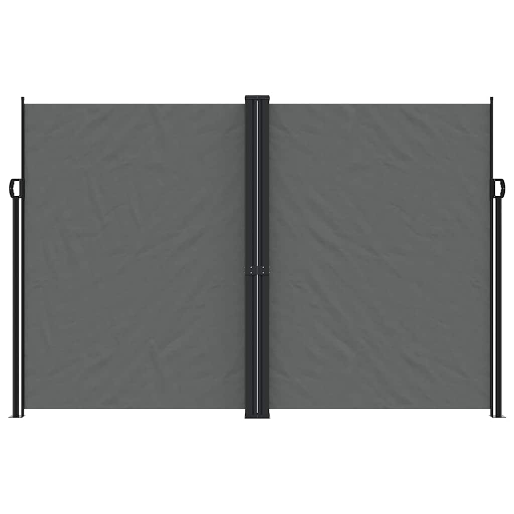 Vidaxx udtrækbar haveskærm 220x1200 cm antracit