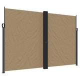 Vidaxx udtrækbar vindskærm 220x1200 cm taupe