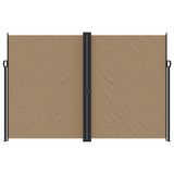 Vidaxx udtrækbar vindskærm 220x1200 cm taupe