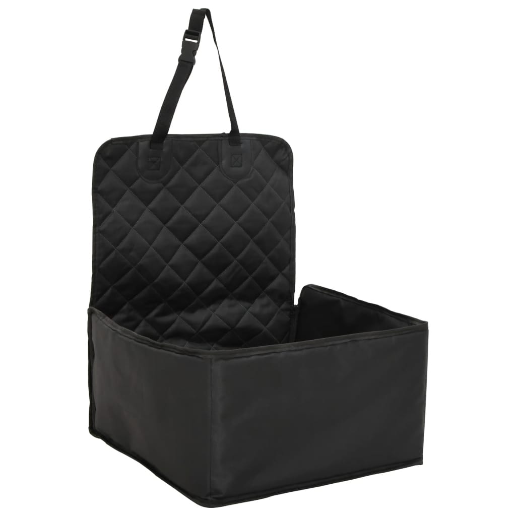 VidaXL bilsædebetræk til hunde sort 45x45x25 55 cm