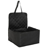 VidaXL bilsædebetræk til hunde sort 45x45x25 55 cm