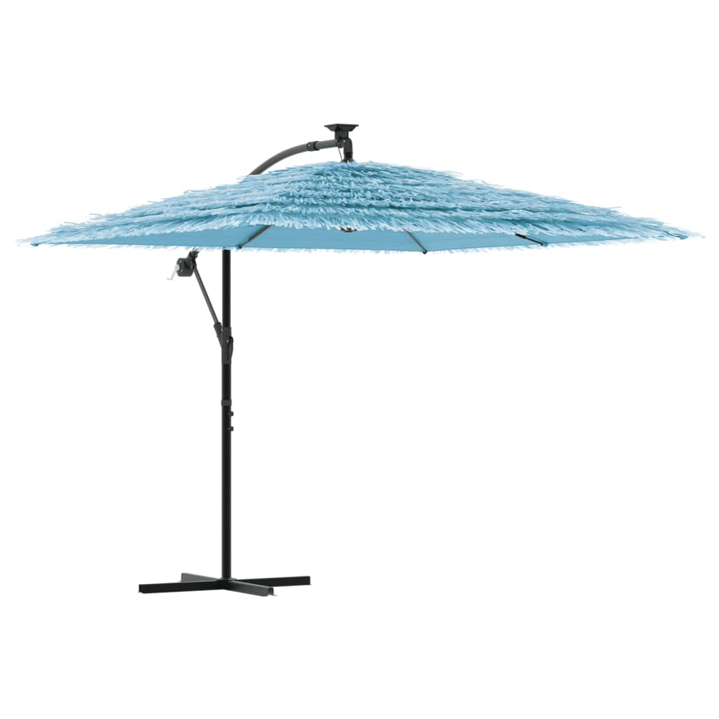 Vidaxx parasol med stålstang 246x246x230 cm blå
