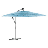 Vidaxx parasol med stålstang 246x246x230 cm blå