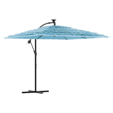 Vidaxx parasol med stålstang 246x246x230 cm blå