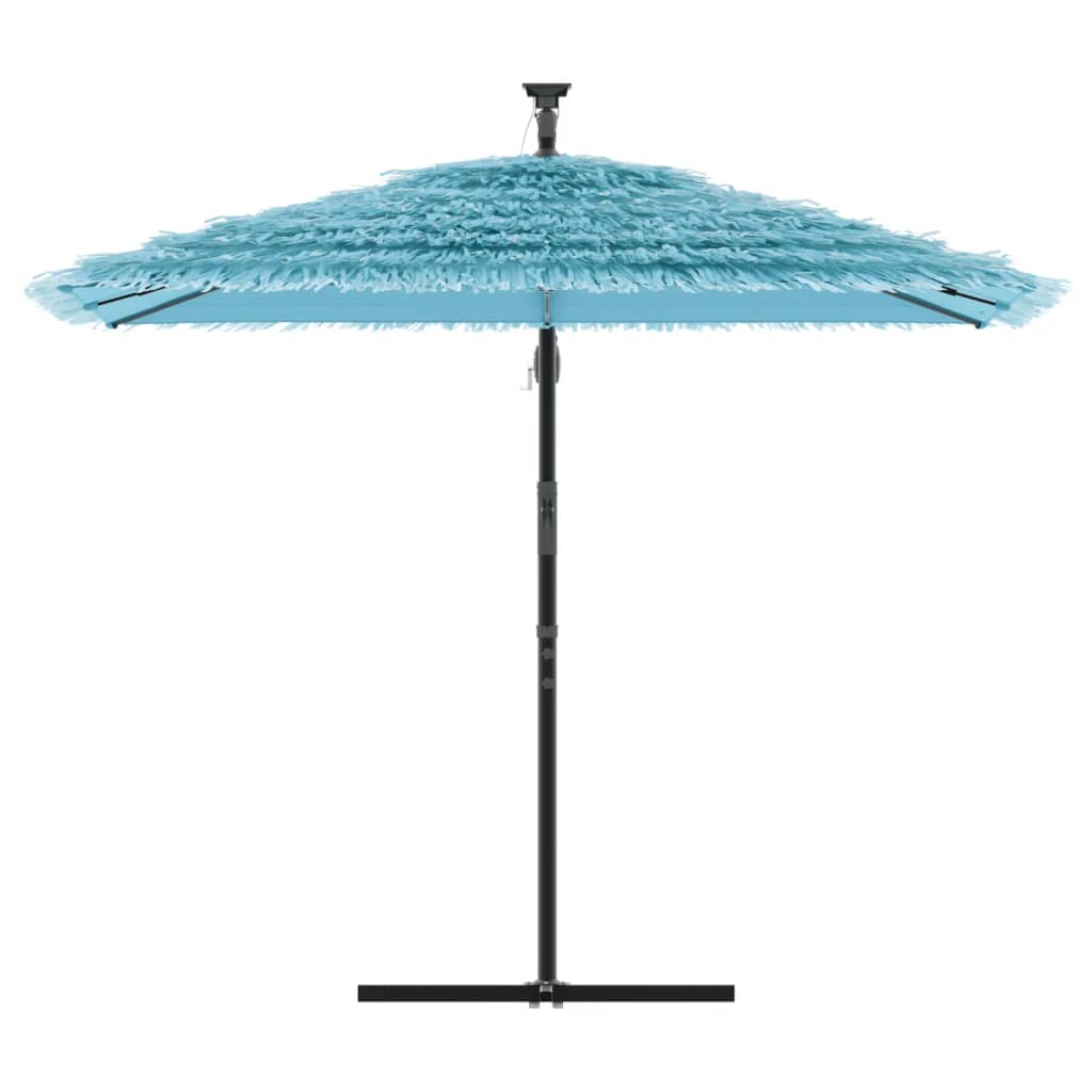 Vidaxx parasol med stålstang 246x246x230 cm blå