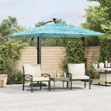 Vidaxx parasol med stålstang 246x246x230 cm blå