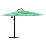 Vidaxx parasol med stålstang 246x246x230 cm grøn