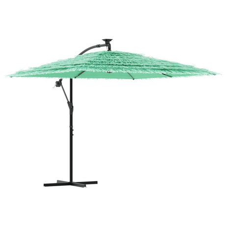 Vidaxx parasol med stålstang 246x246x230 cm grøn