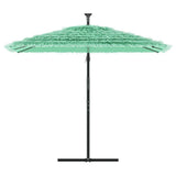 Vidaxx parasol med stålstang 246x246x230 cm grøn