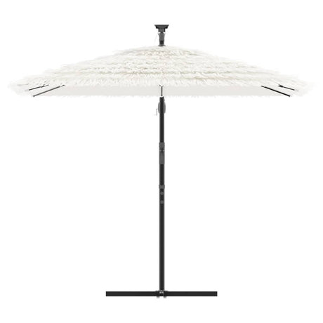 Vidaxx parasol med stålstang 246x246x230 cm hvid
