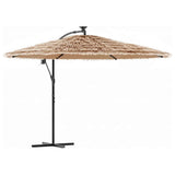 Vidaxx parasol med stålstang 269x269x235 cm brun