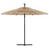 Vidaxx parasol med stålstang 269x269x235 cm brun
