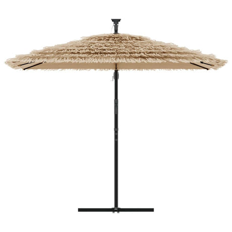 Vidaxx parasol med stålstang 269x269x235 cm brun