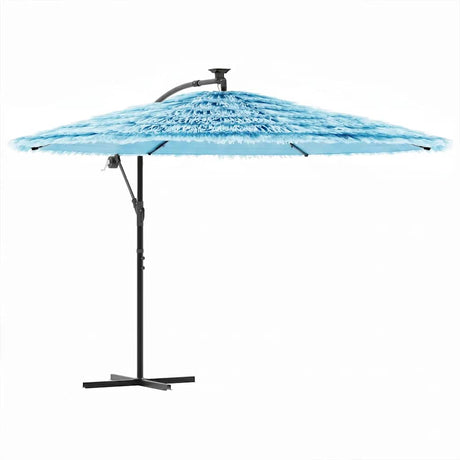 Vidaxx parasol med stålstang 269x269x235 cm blå