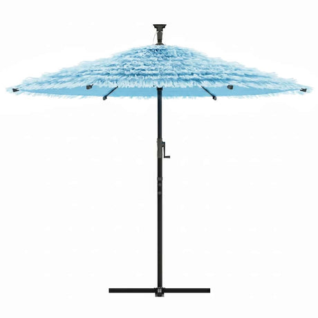 Vidaxx parasol med stålstang 269x269x235 cm blå