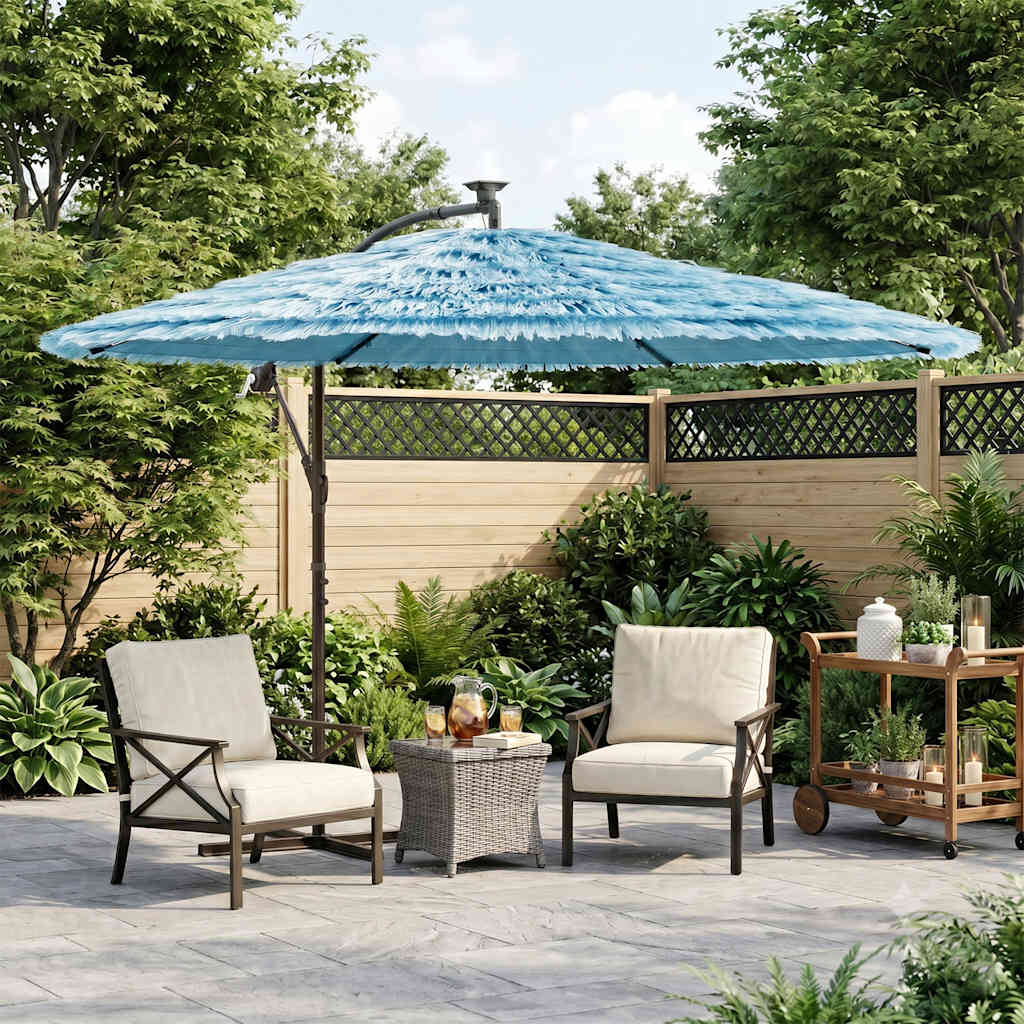 Vidaxx parasol med stålstang 269x269x235 cm blå