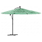 Vidaxx parasol med stålstang 269x269x235 cm grøn