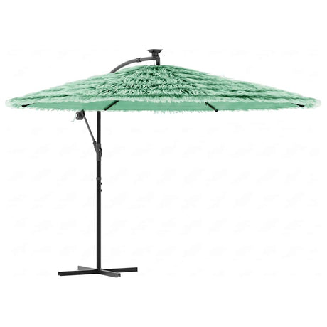 Vidaxx parasol med stålstang 269x269x235 cm grøn