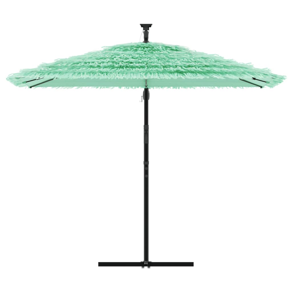 Vidaxx parasol med stålstang 269x269x235 cm grøn