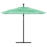 Vidaxx parasol med stålstang 269x269x235 cm grøn