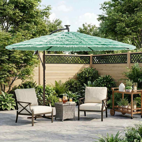 Vidaxx parasol med stålstang 269x269x235 cm grøn
