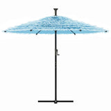 Vidaxx parasol med stålstang 290x290x238 cm blå