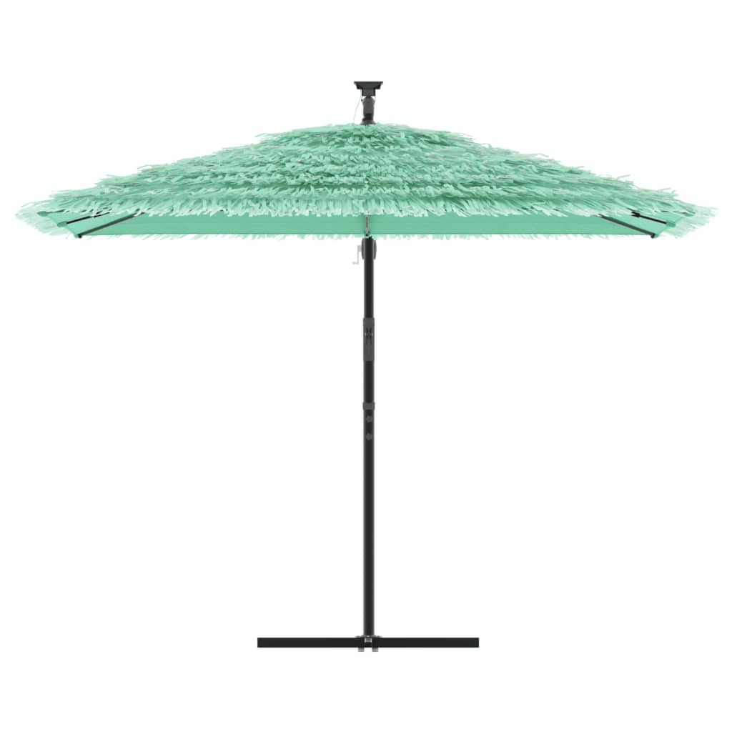 Vidaxx parasol med stålstang 290x290x238 cm grøn