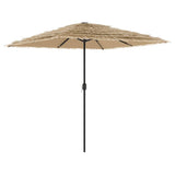 Vidaxx parasol med stålstang 248x248x248 cm brun