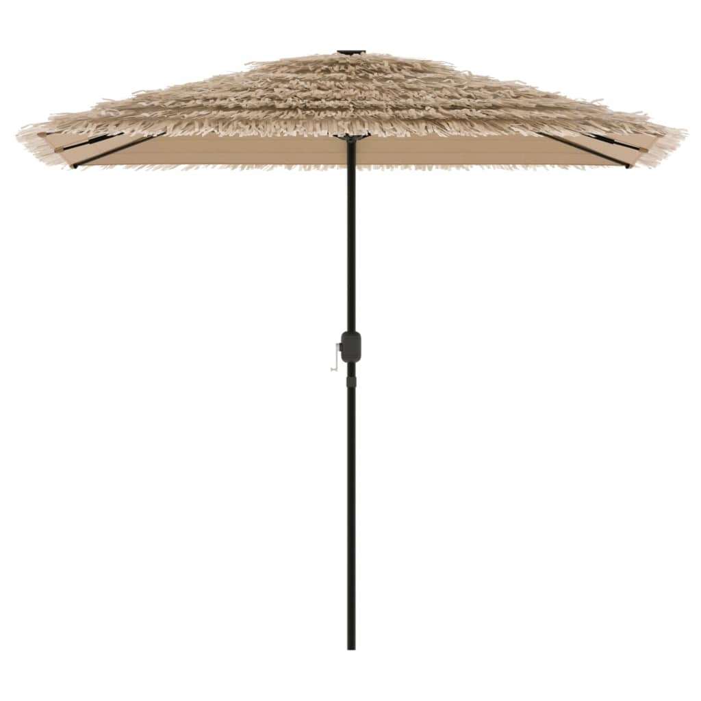 Vidaxx parasol med stålstang 248x248x248 cm brun