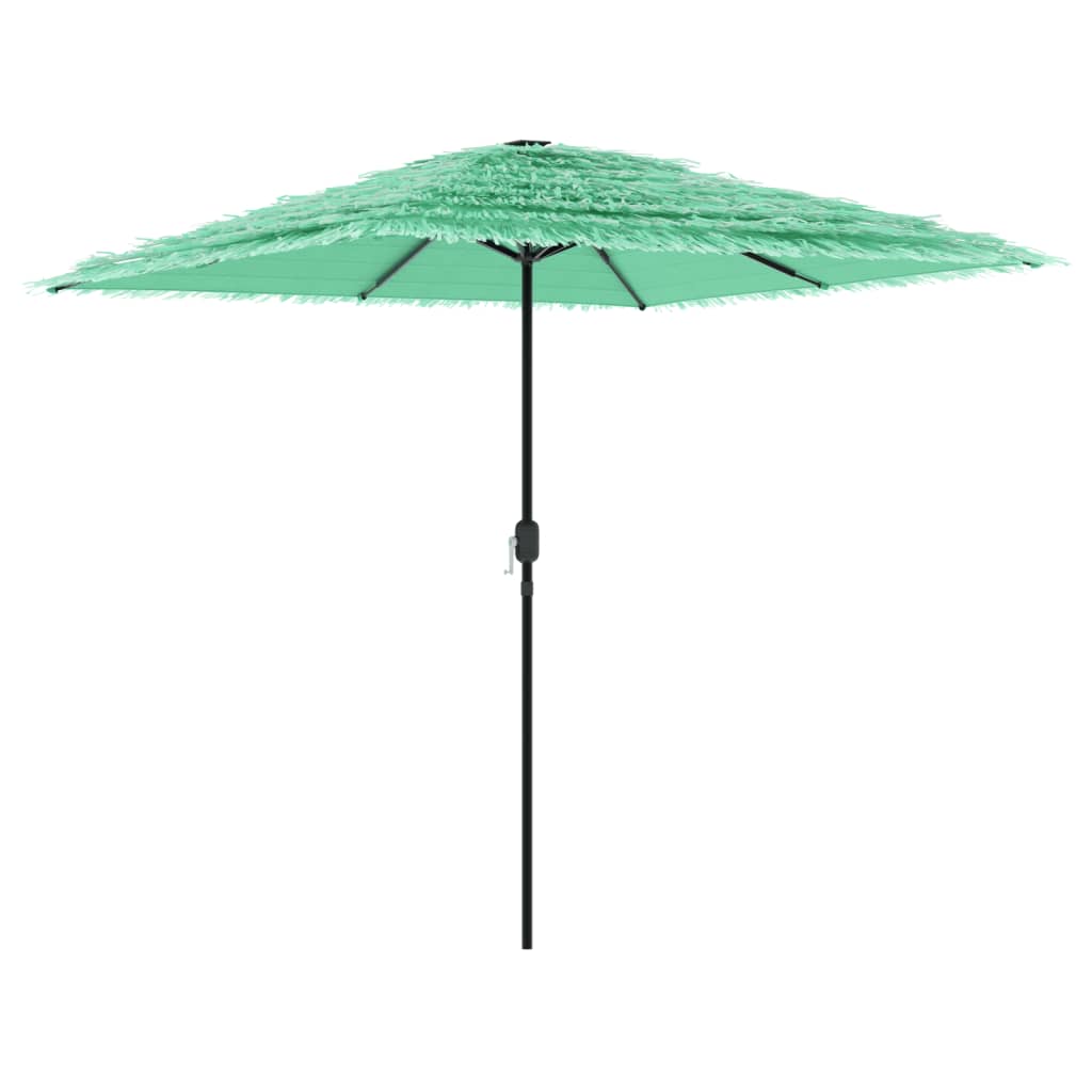 Vidaxx parasol med stålstang 248x248x248 cm grøn