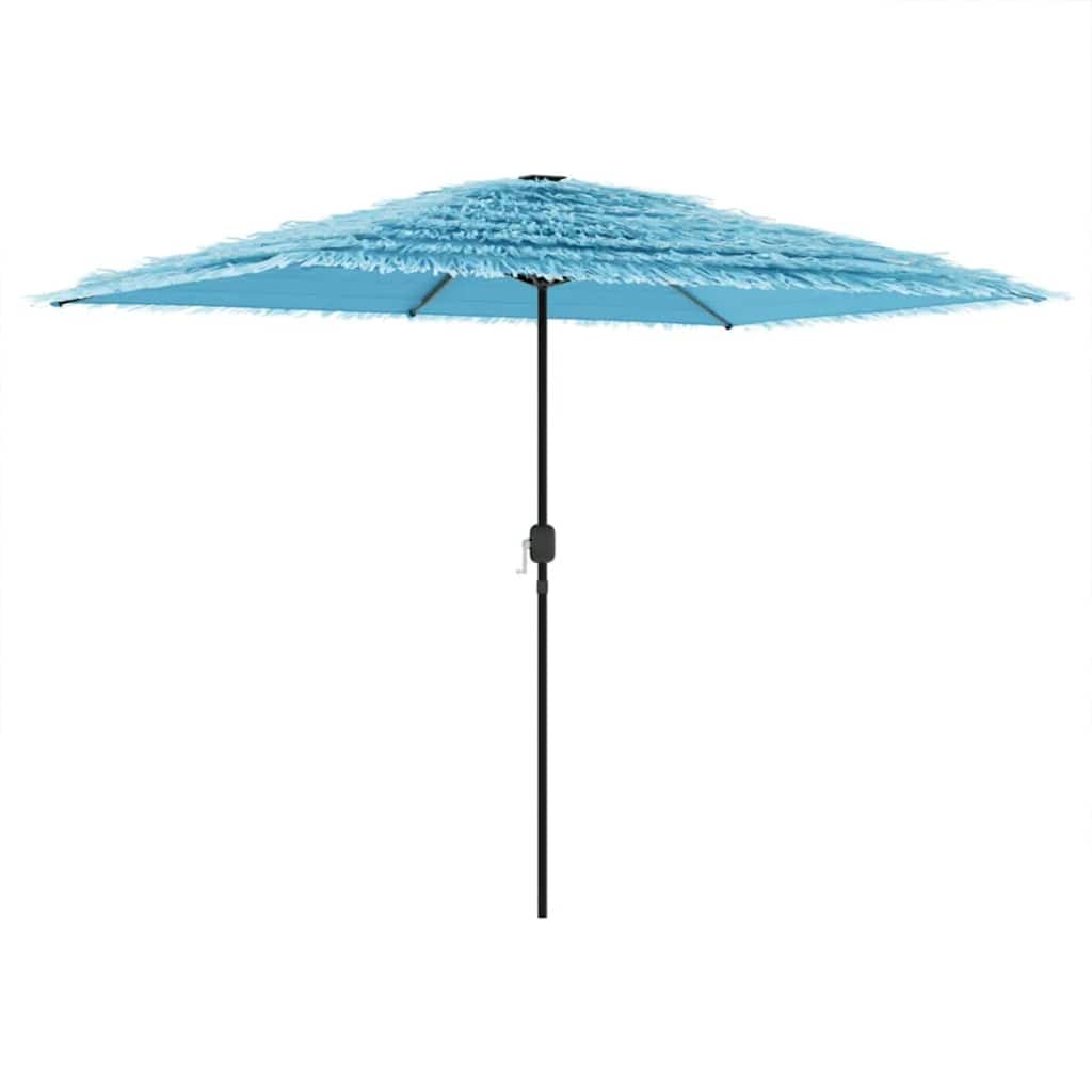 Vidaxx parasol med stålstang 300x200x250 cm blå